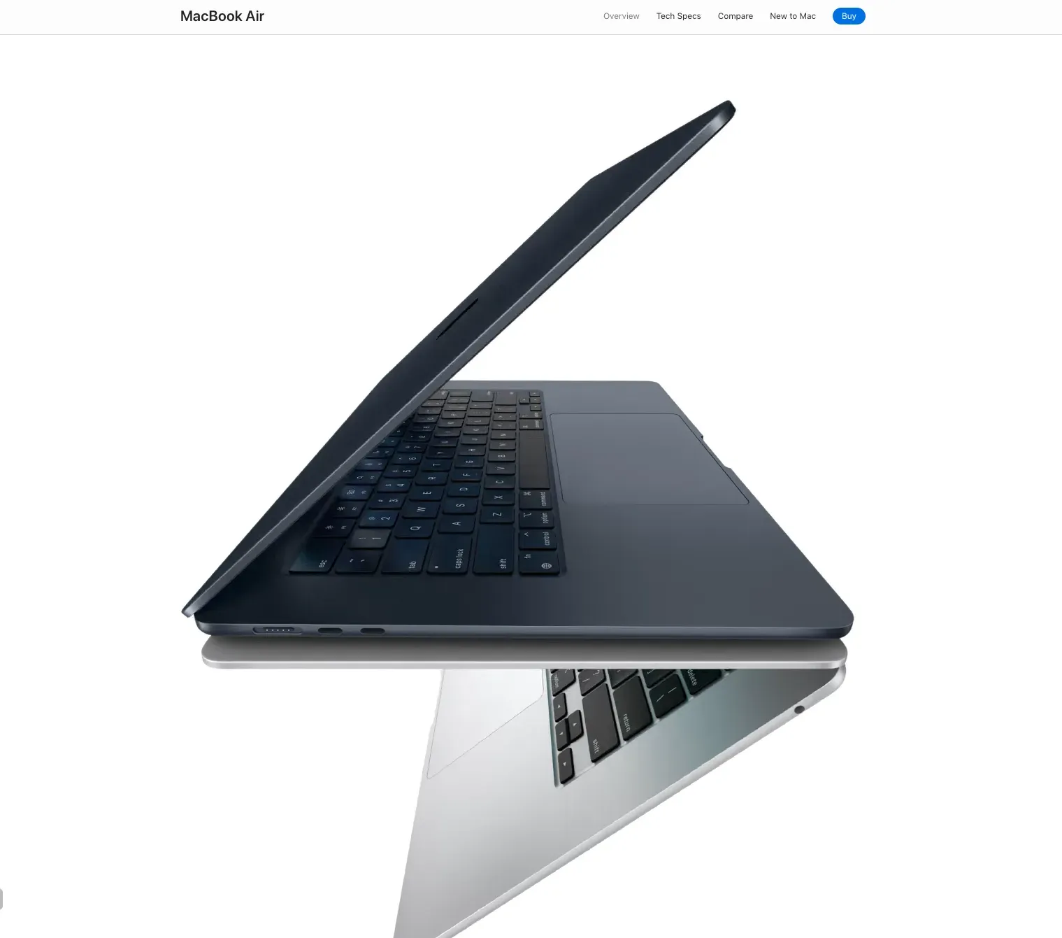 Apple showcasing their MacBook product: the USP is shown in an emotional manner.
