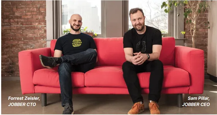 Jobber's Founders, Forrest Zeisler and Sam Pillar